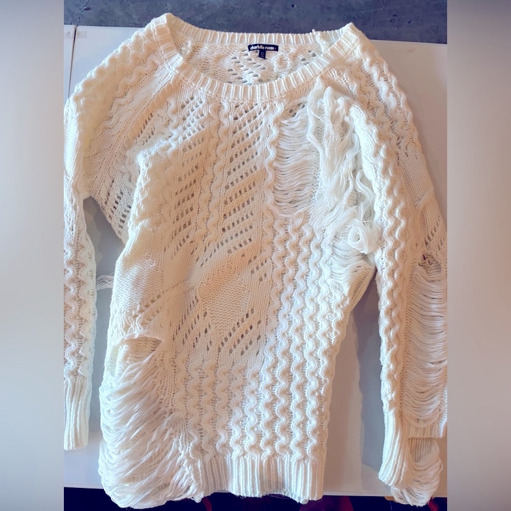 Distressed Sweater